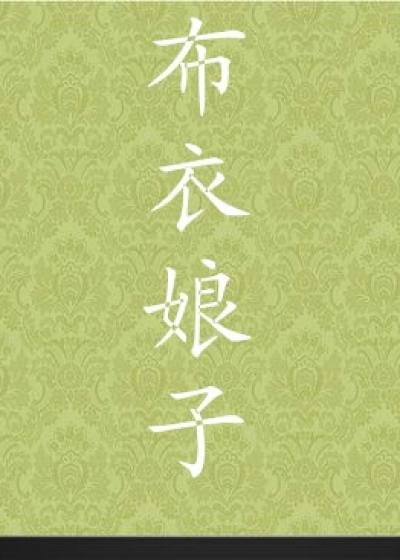 重生 布衣娘子